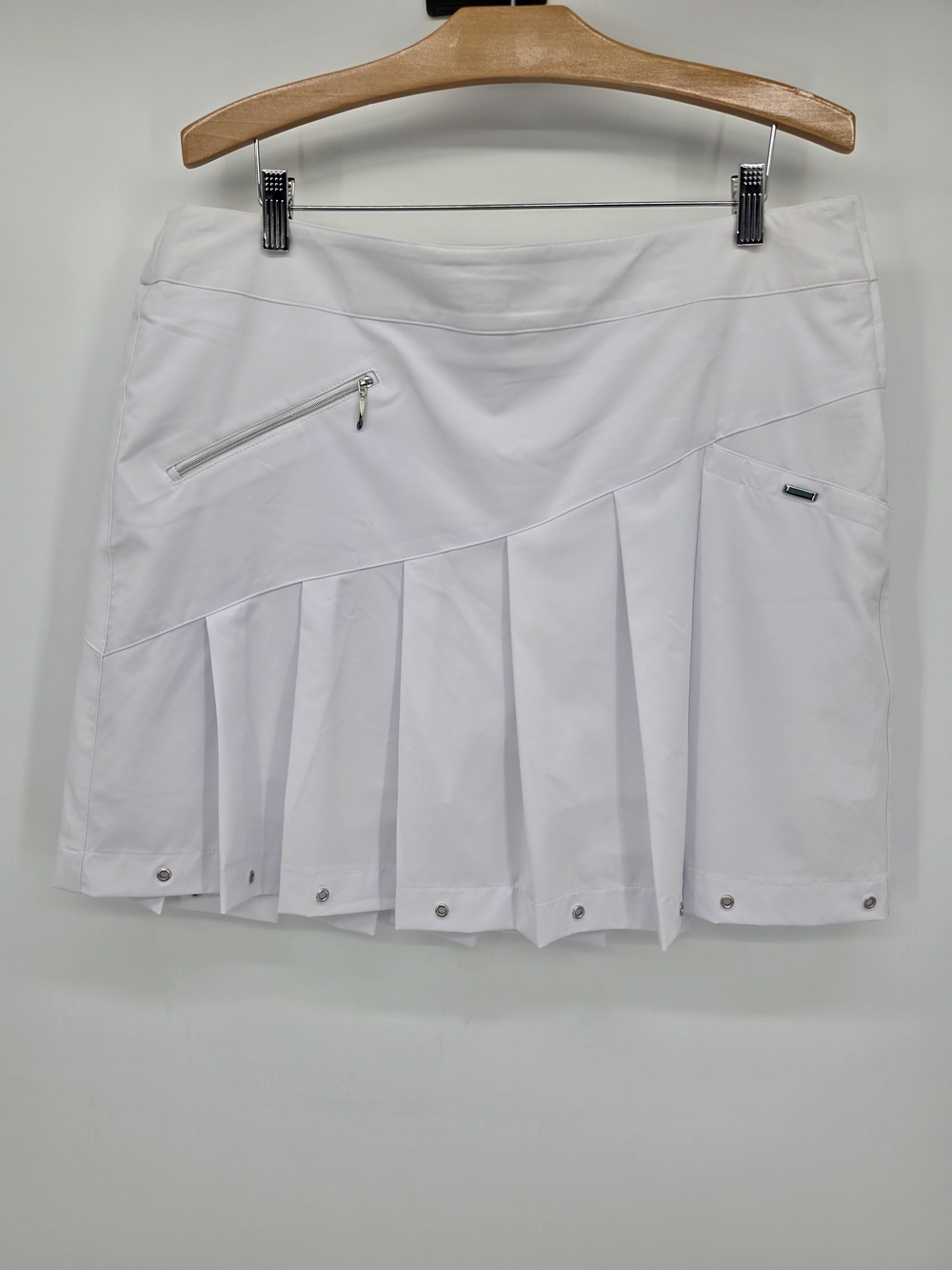 Jamie Sadock- 17.5" Airwear Skort White Womens 16